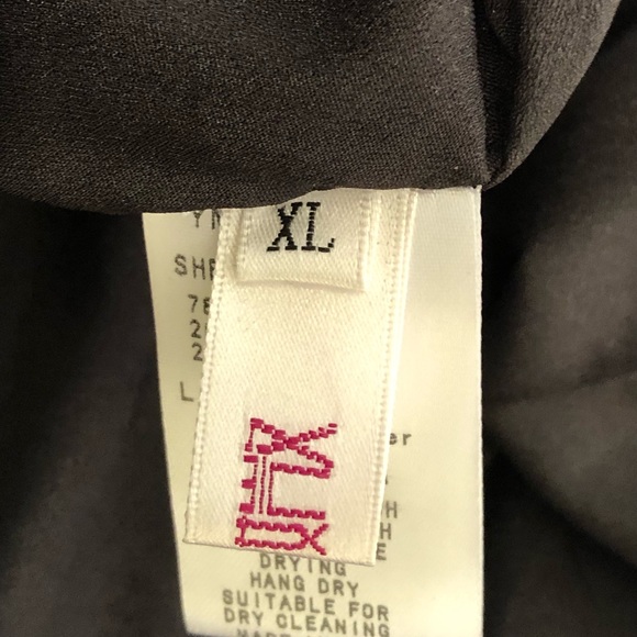 Black Beaded Satin Evening Dress - Picture 6 of 12